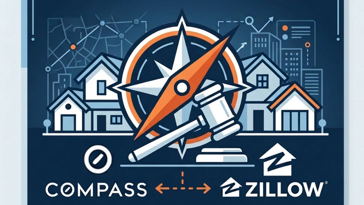 Compass dismisses lawsuit against Zillow