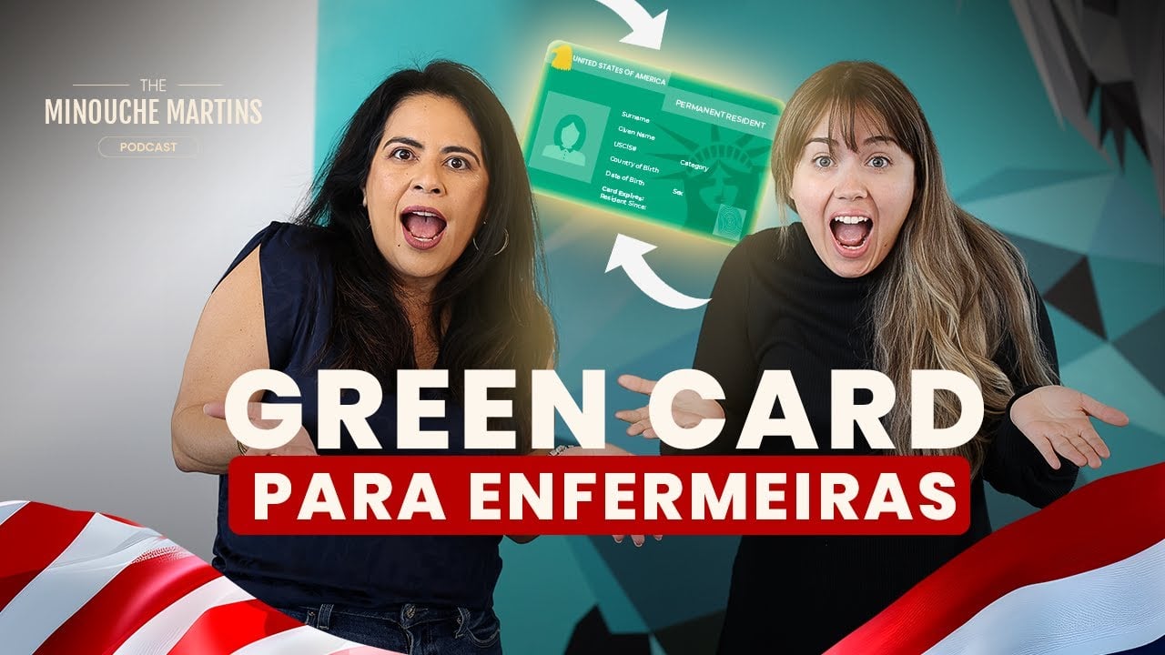 Green Card para Enfermeiras nos EUA! ft. Natally Brioso
