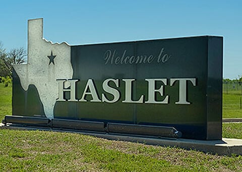 Where is Haslet Texas