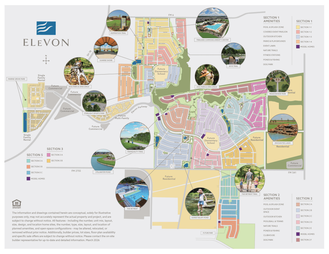 Lavon, TX -Living in Elevon