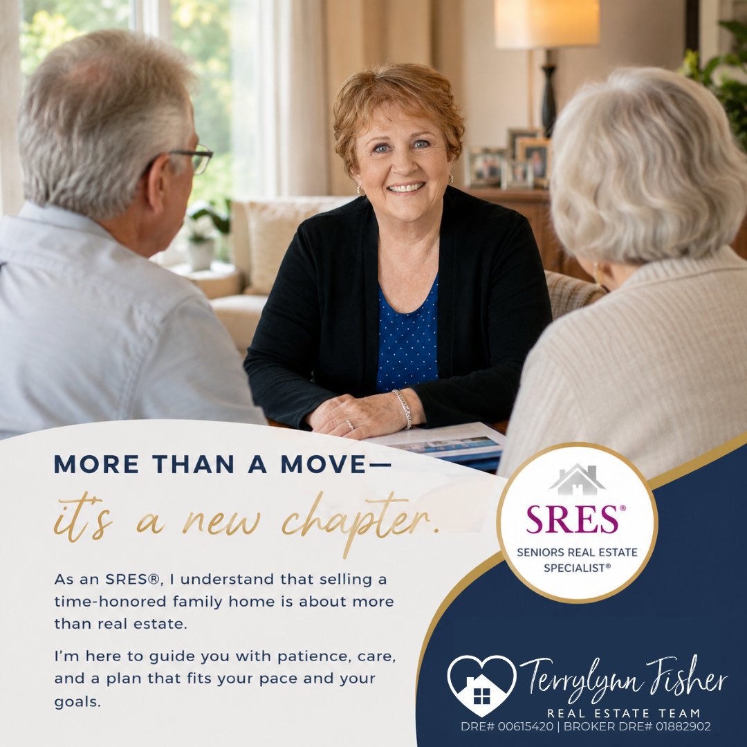Terrylynn Fisher’s SRES® message about guiding older adults through selling a longtime family home.
