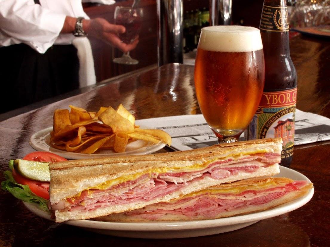 Tampa Cuban sandwich featured in a guide to the best sandwich shops in Tampa Bay Florida