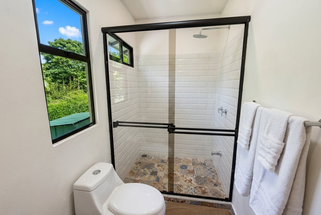 Serene 2-Bedroom Jungle Sanctuary with Private Pool & Gorgeous Balcony Views on Calle Buganvillea in Ojochal Costa Rica