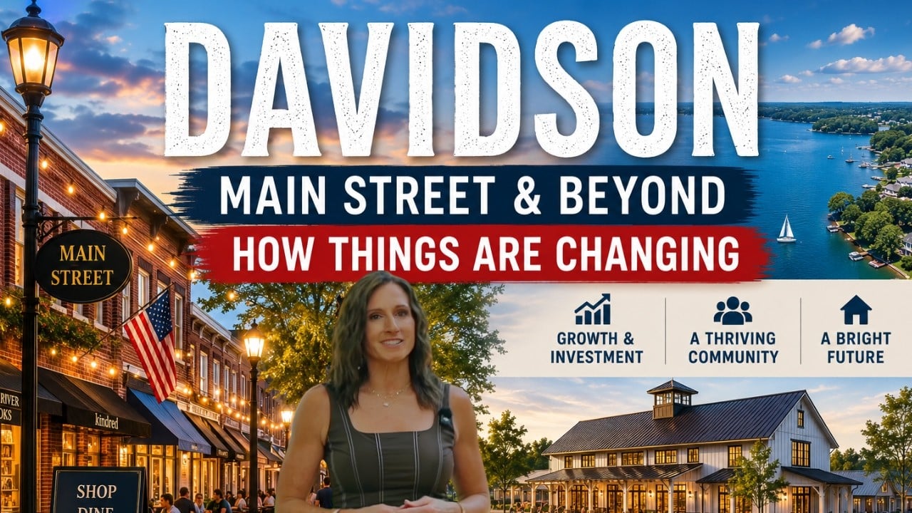 Why So Many People Are Moving to Davidson, NC | Lake Norman's Most Charming Town