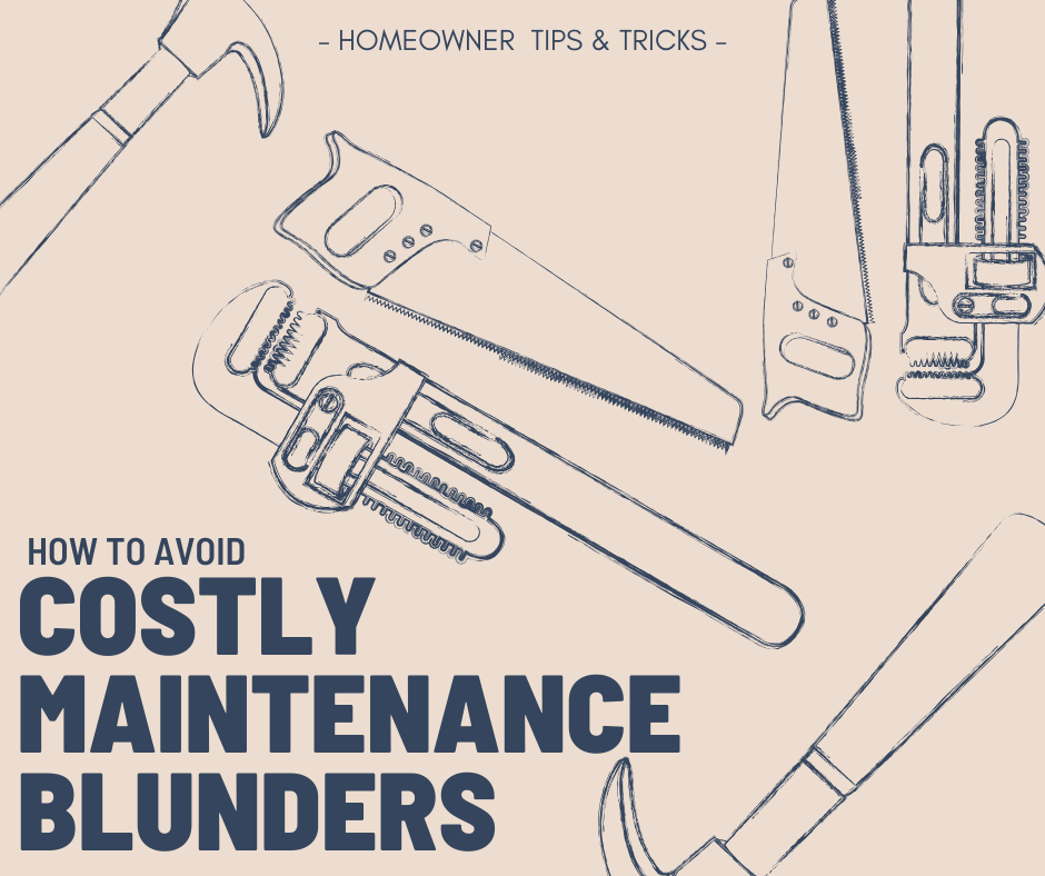 Avoid Costly Maintenance Blunders