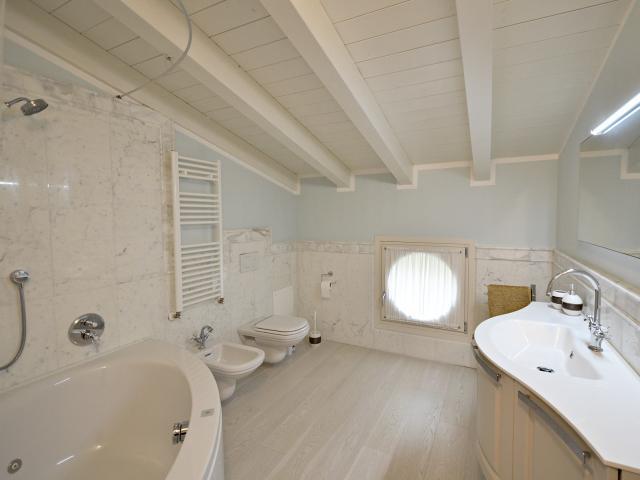 Newly Built Tuscan Villa With Marble Features