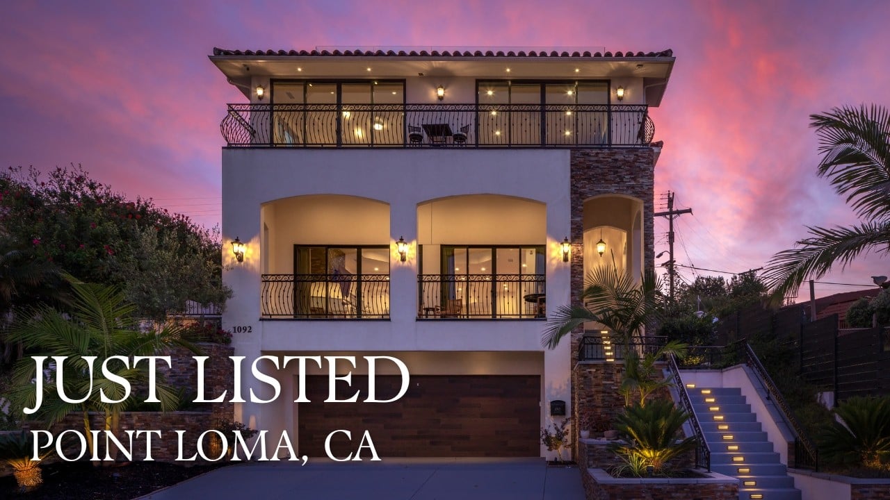 Point Loma Luxury Home Tour | 1092 Evergreen Street, San Diego