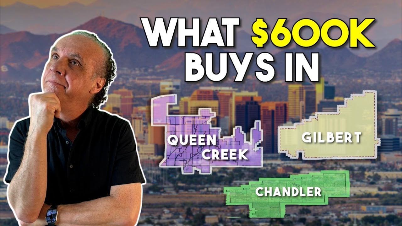 What $600K Buys in Phoenix Metro 2025 | Queen Creek, Chandler & Gilbert Homes Tour