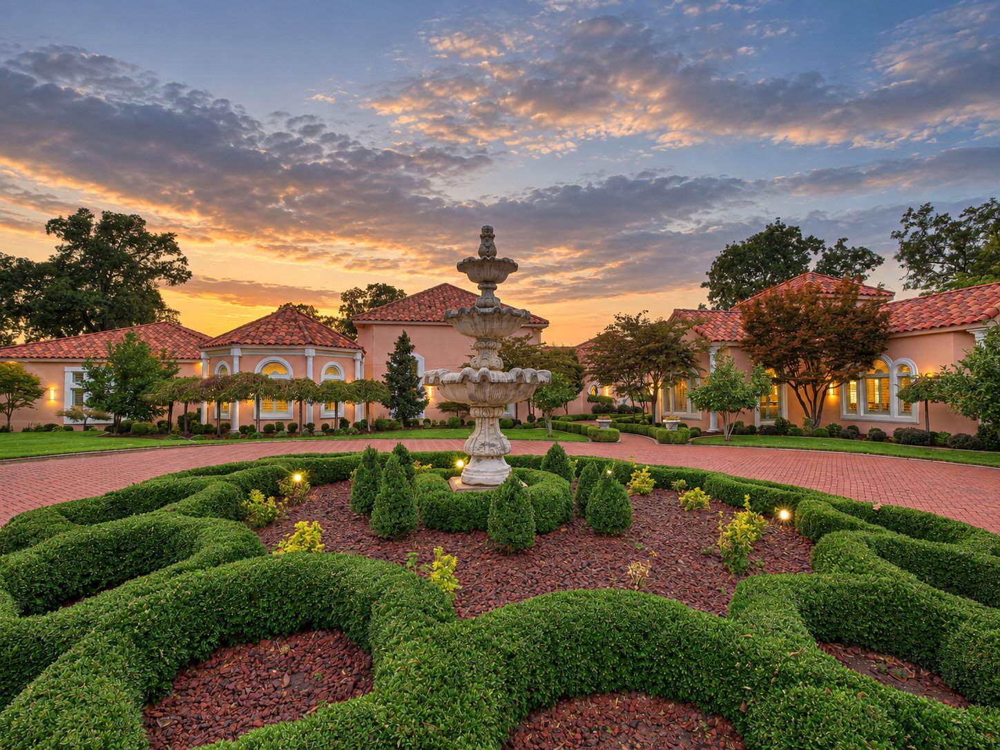 Mediterranean Estate Surrounded by the Beauty of Grand Lake 