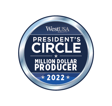 WestUSA Realty 2022 President’s Circle Million Dollar Producer