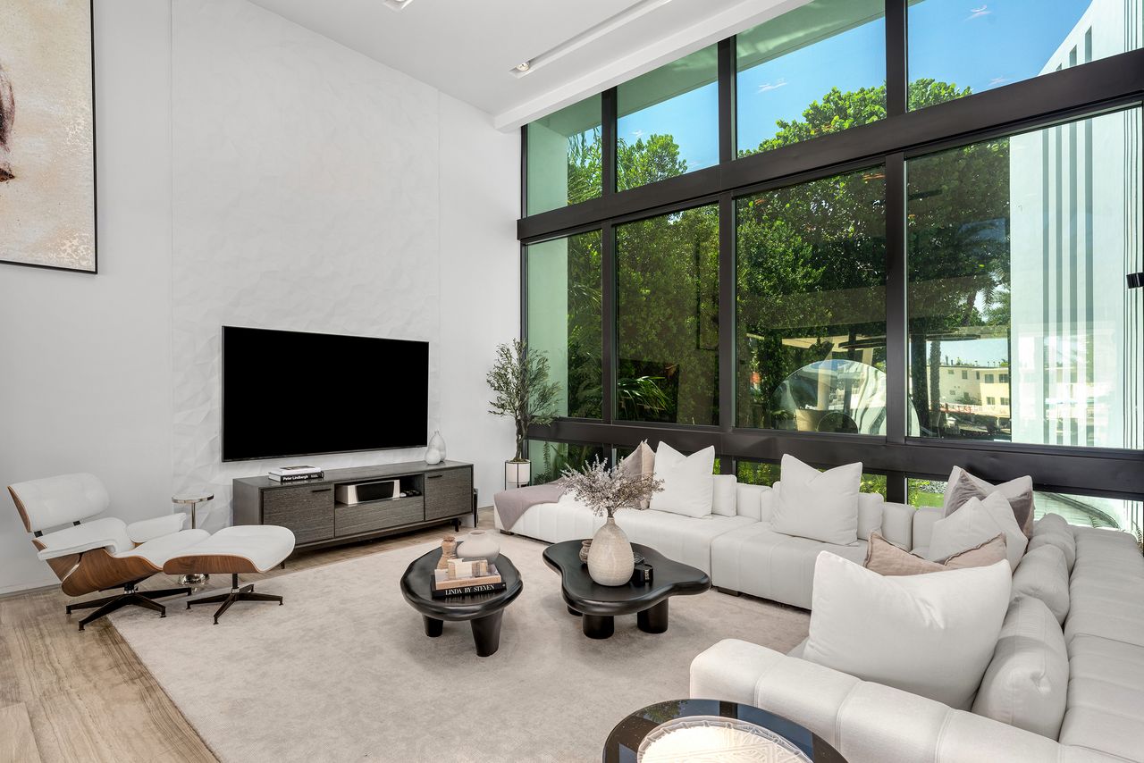 Striking Modern Tri-Level Waterfront Estate