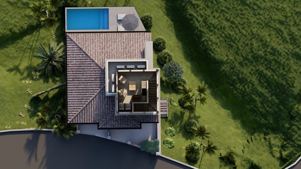 El Prado Lot #126 | Ocean-View Lot with Approved Conceptual Design in Las Catalinas