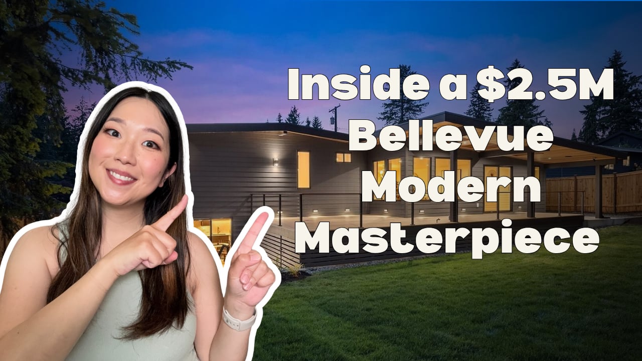 $2.5M Mid-Century Modern Home Tour | Bellevue Luxury Real Estate