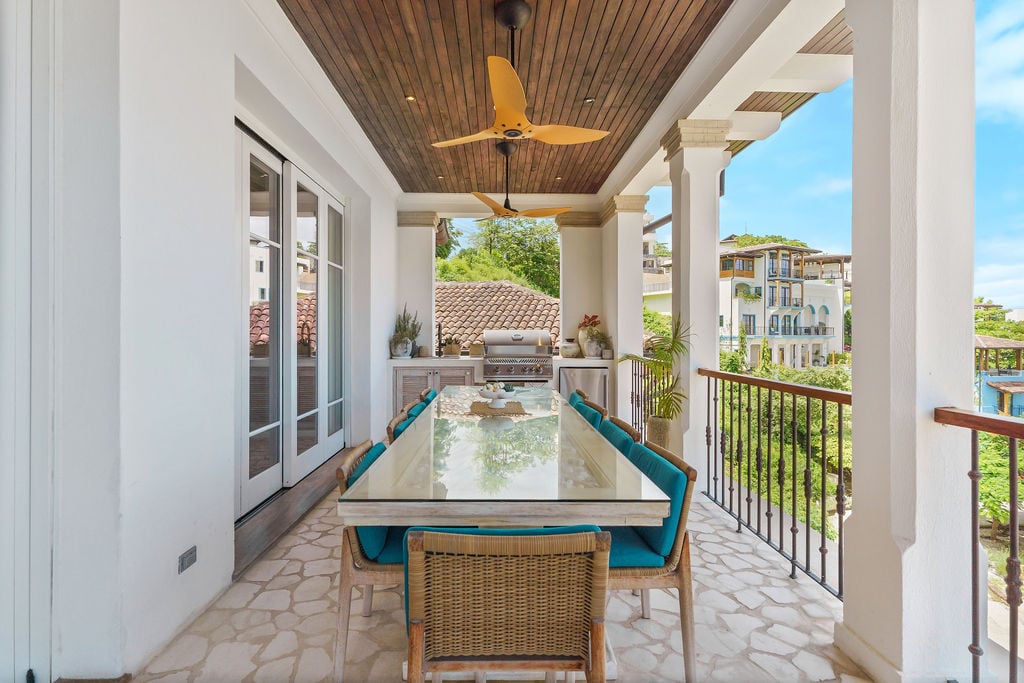 Villa Santorini | Four-level Oceanview Estate Nestled in the Hillside of Las Catalinas—Costa Rica’s Premier Car-free Beach Town.