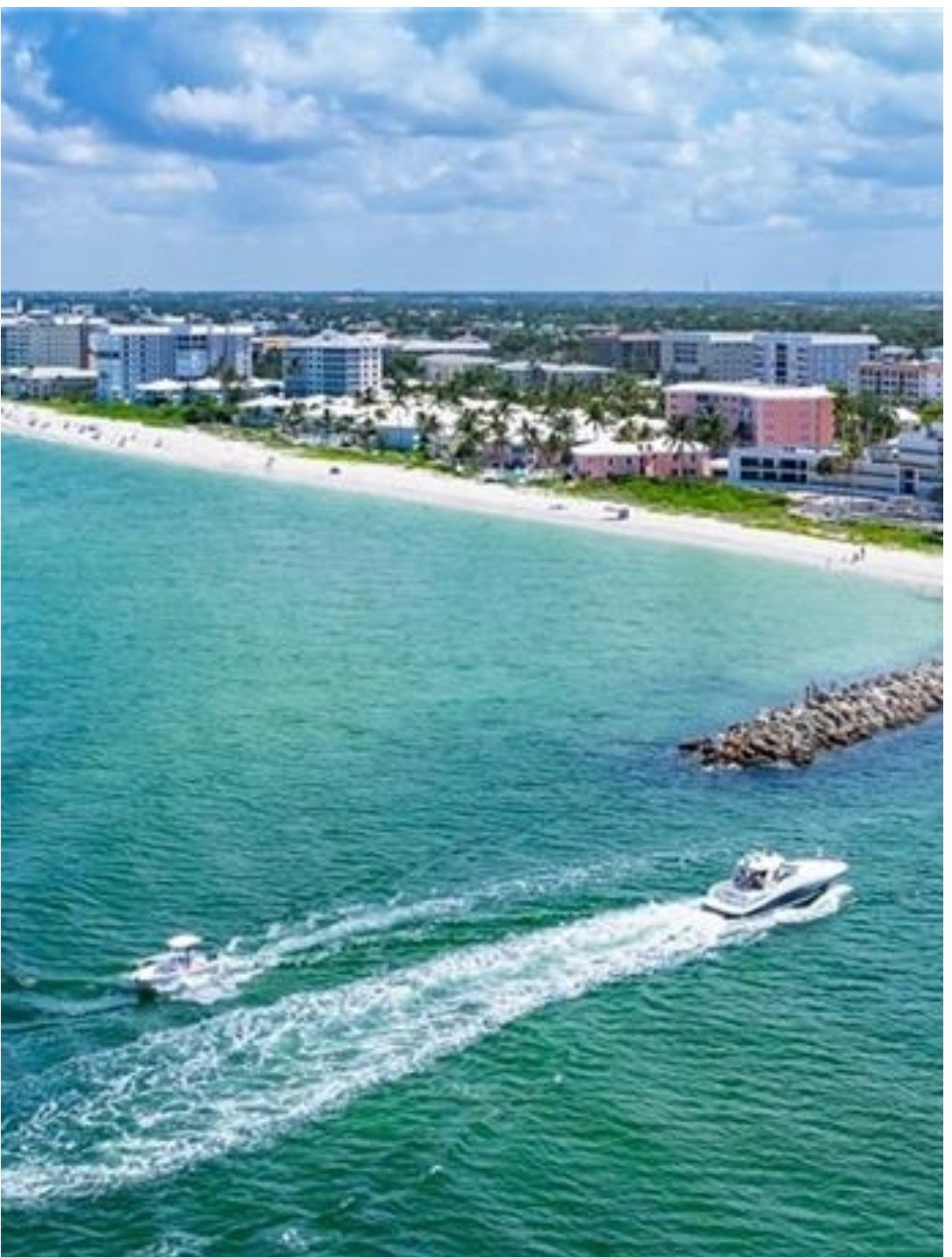 Naples Florida Coastline and the Pier  
