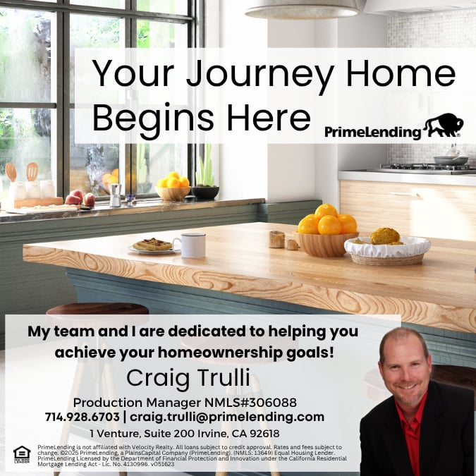 Craig Trulli NMLS# ‍306088  Prime Lending