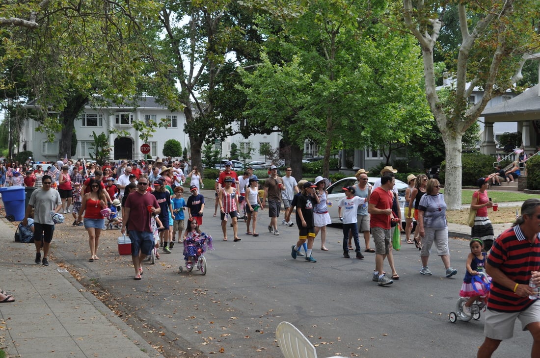 East Sacramento 4th of July Parade! Gonsalves Re Properties!