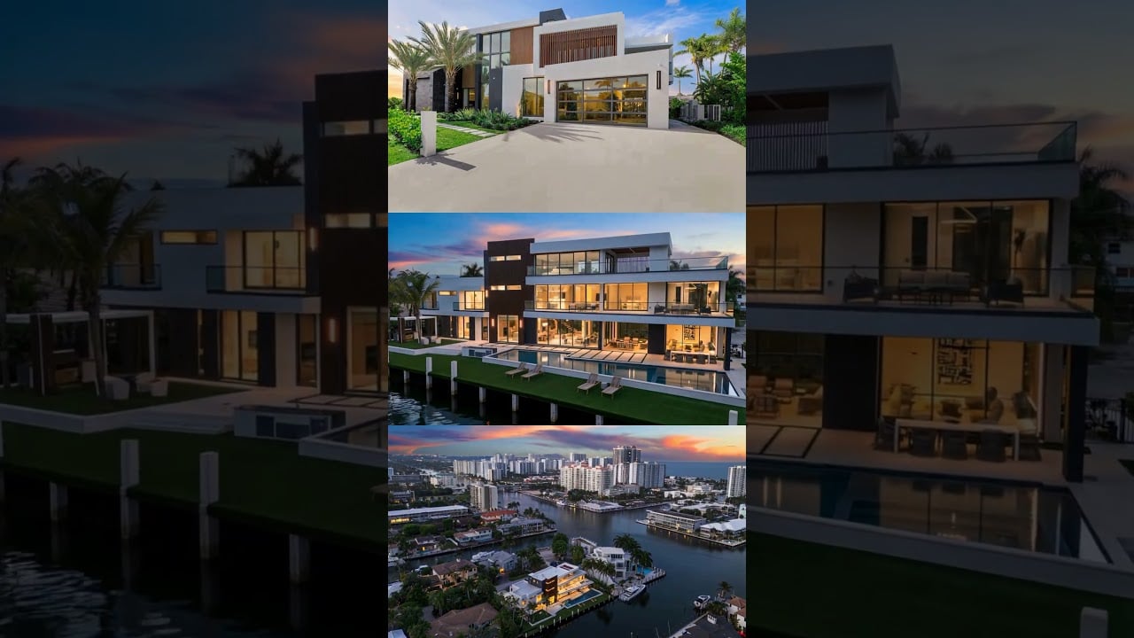 Endless Day to Night Timelapse at @palazzo_corallino The Coral Palace of Fort Lauderdale