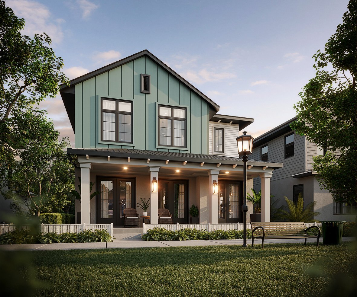 Inside Lakeview Village Estates In Winter Garden