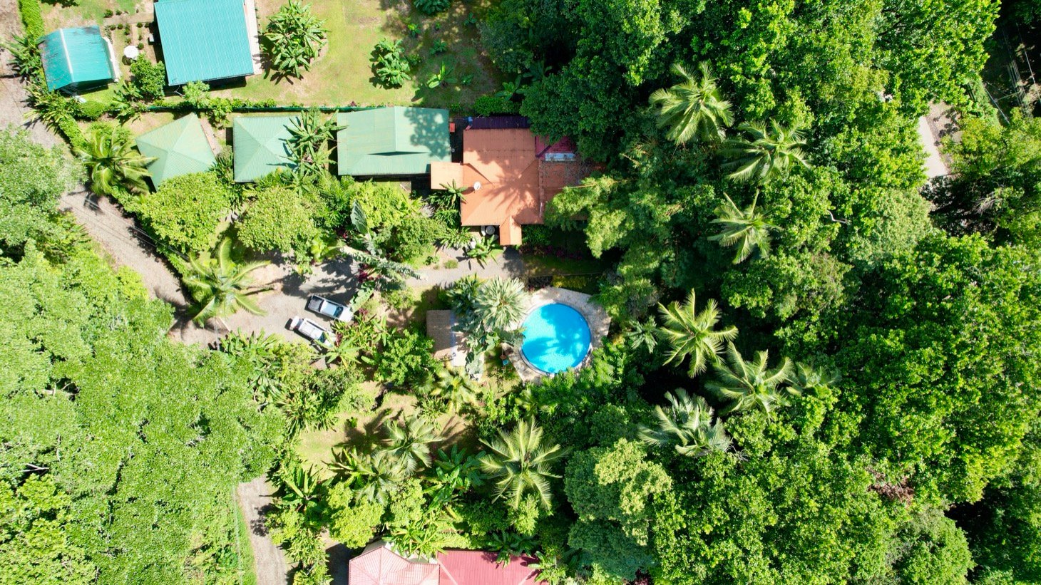 Tropical River Property with Cabinas, Pool & Event Space in Ojochal