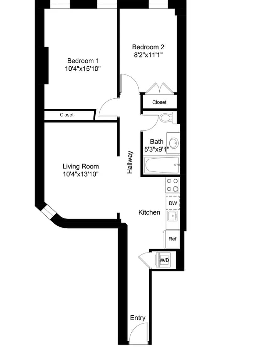 1063 Bedford Avenue, Apt 4-B