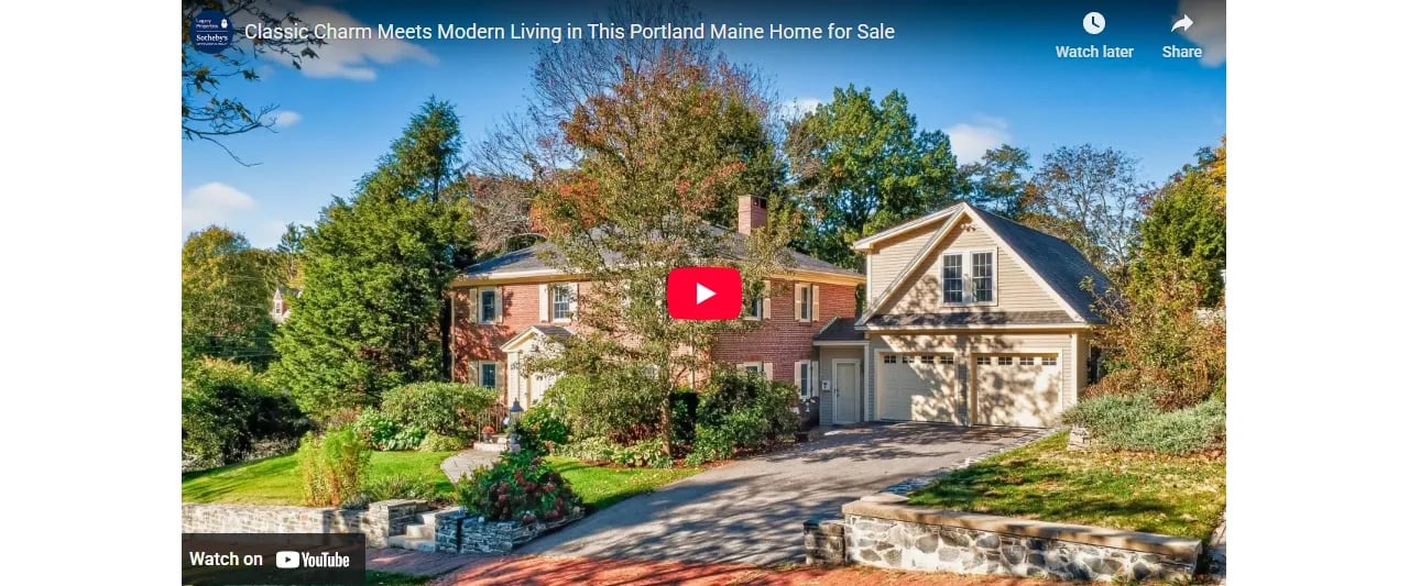 Classic Charm Meets Modern Living in This Portland Maine Home for Sale
