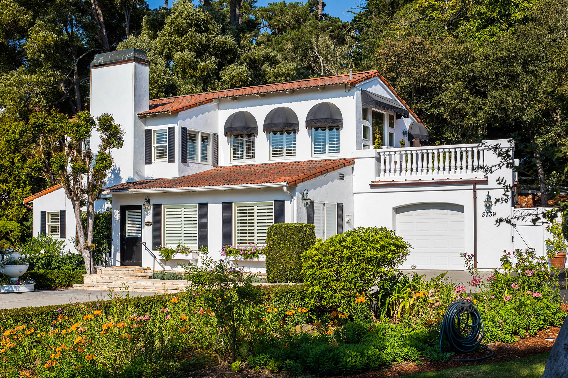 Mediterranean Estate Across From Pebble Beach Lodge - 3359 17 Mile Drive