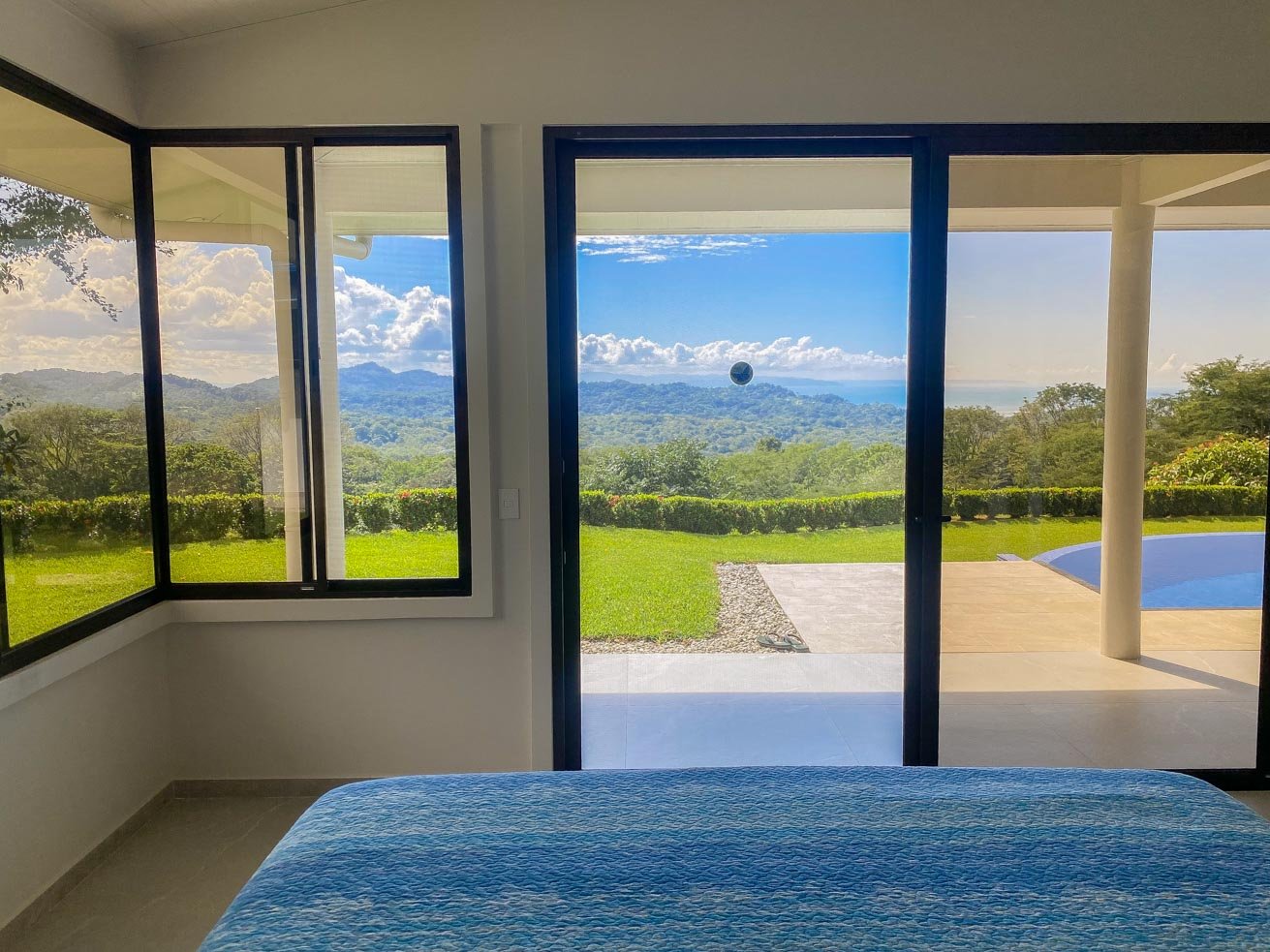 Private 2-Bed Hacienda with Ocean & Mountain Views, Pool & Development Potential in Ojochal