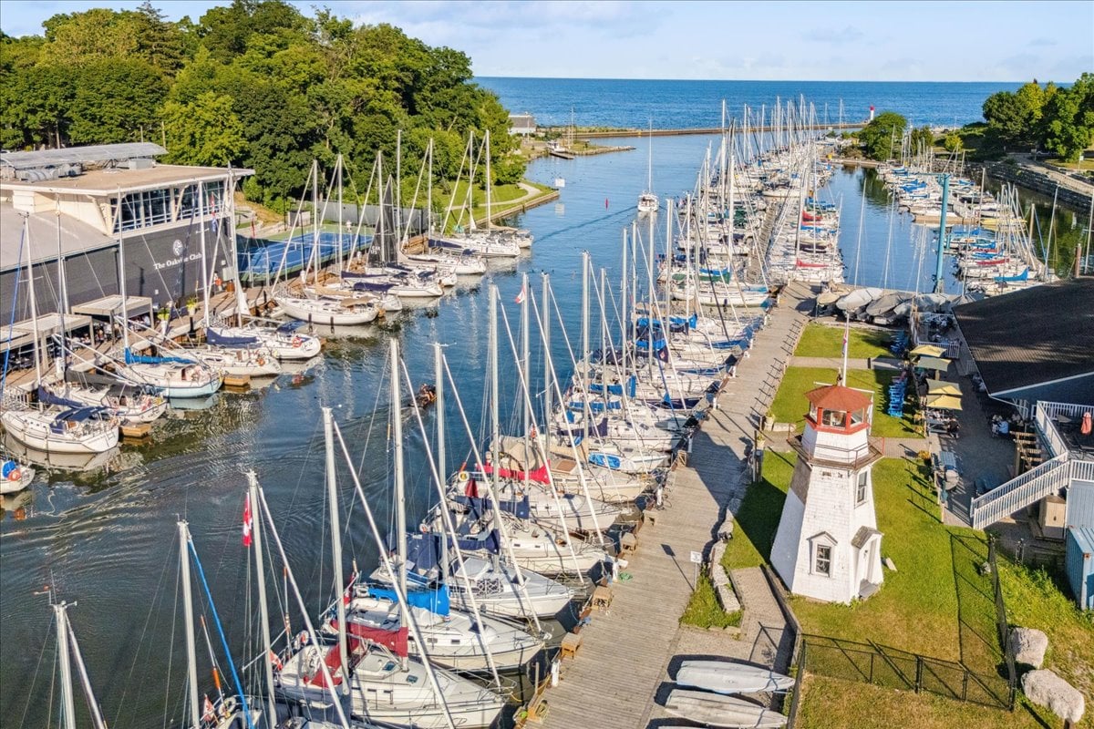 Waterfront Property: Muskoka Living on 16 mile creek in Old Oakville