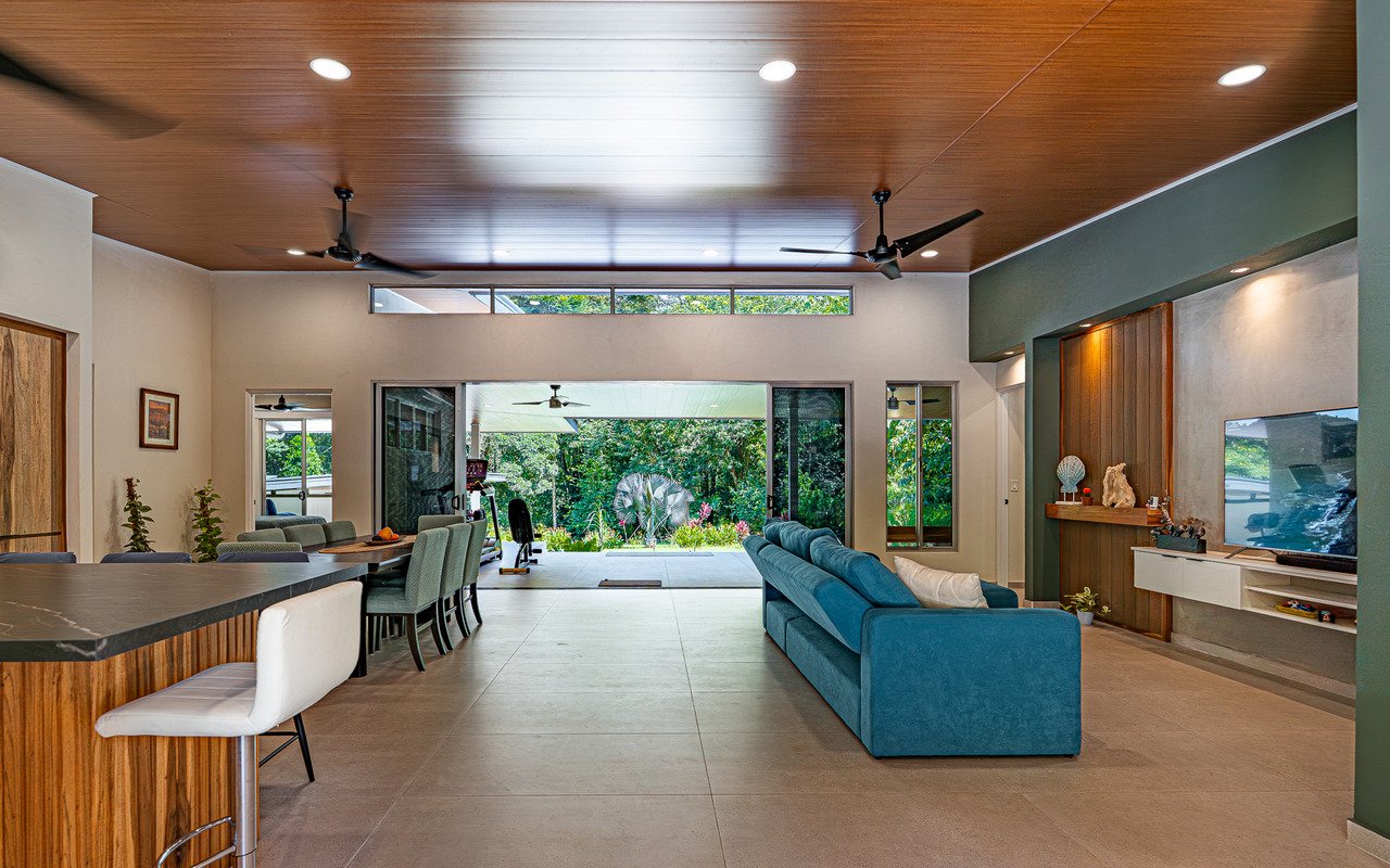 Unique Riverfront Home With Prime Location in Uvita