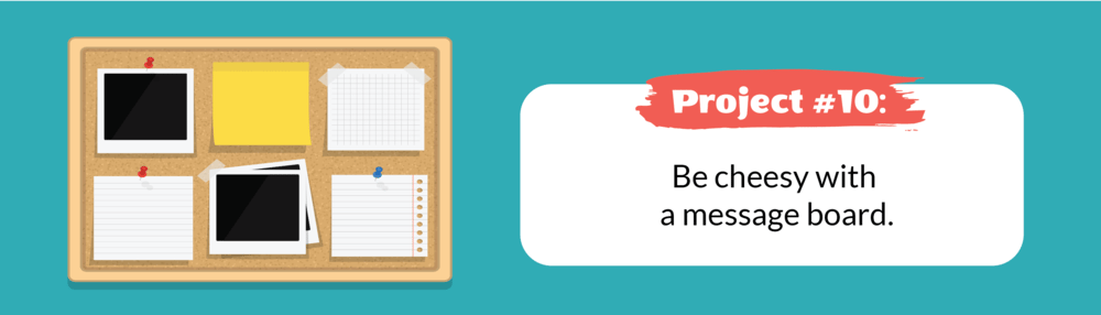 Weekend project #10: Be cheesy with a message board.