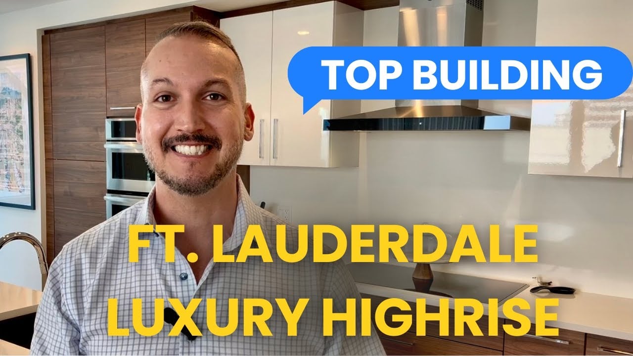 Downtown Fort Lauderdale Condo Tour: 3BR at 100 Las Olas #1701