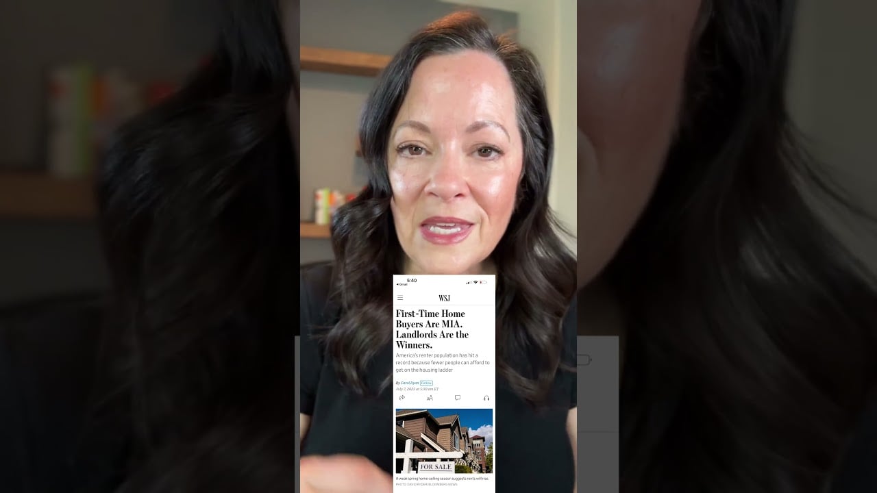 First Time Homebuyers are MIA