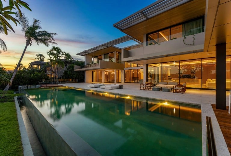 Waterfront Estate on Hibiscus Island Sells For $51.5 Million Setting New Record on Miami Beach's Palm and Hibiscus Island