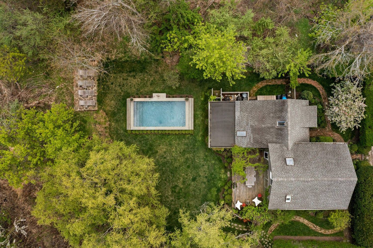 A Historic Village Classic in Coveted Redwood, With Pool