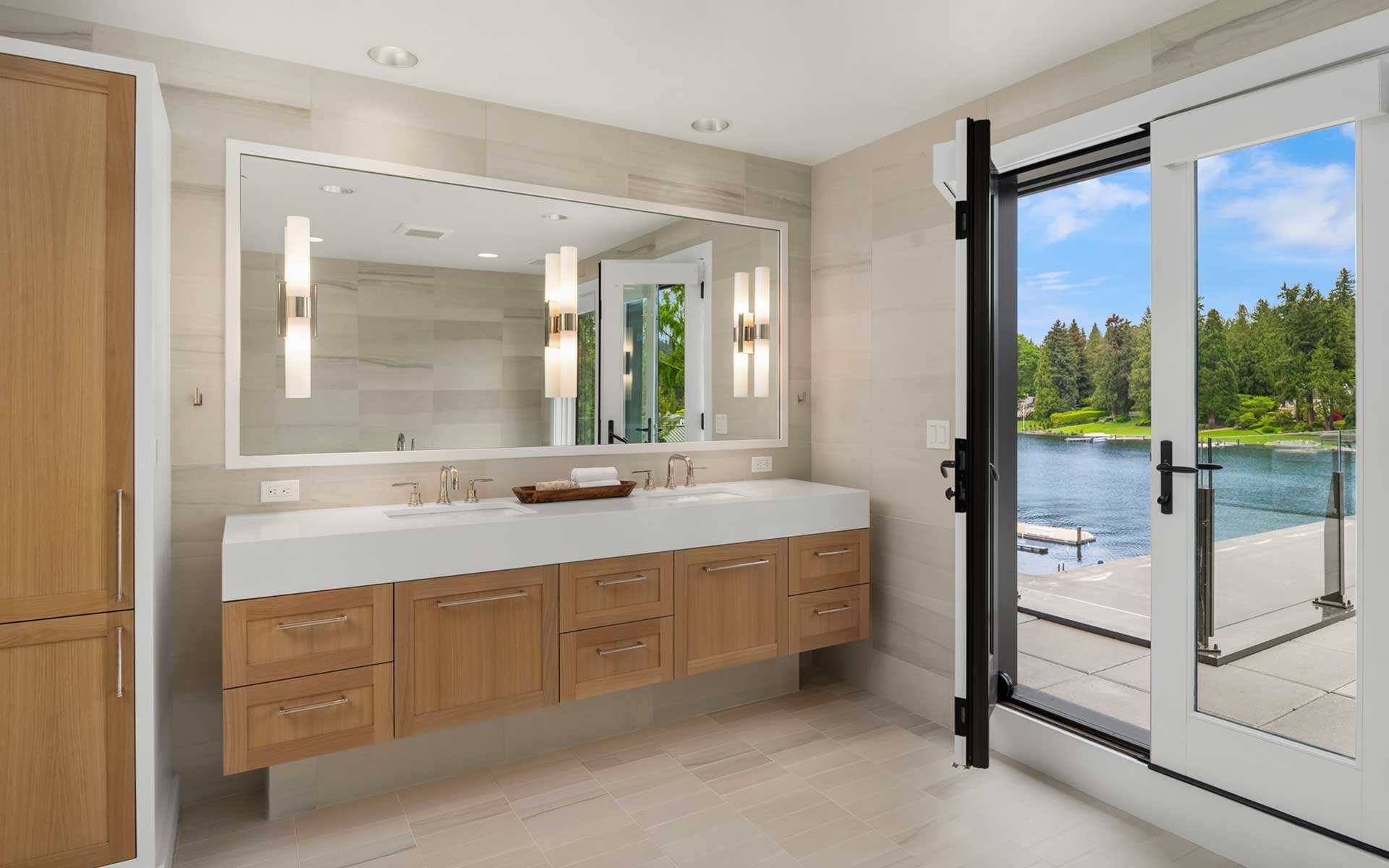 Gated Medina Waterfront Estate by Saad Custom Homes