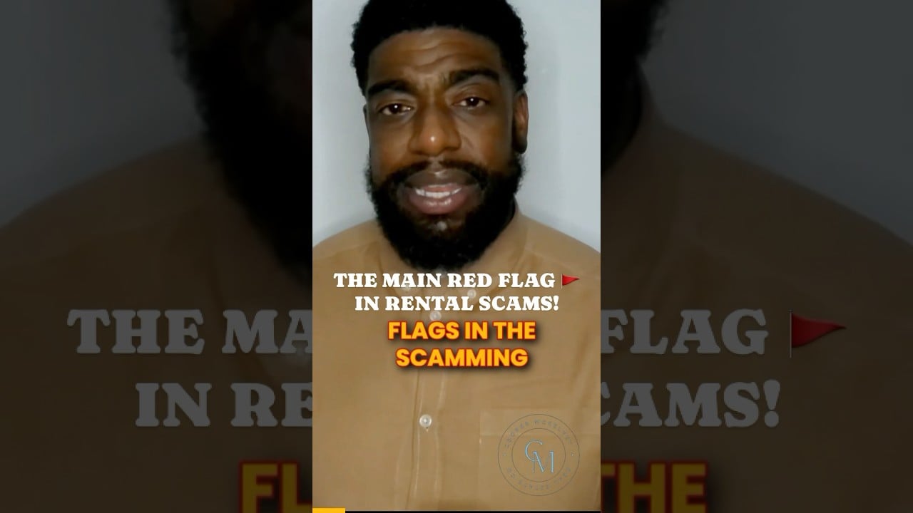  One Main Red Flag 🚩in Rental scams! #scamalert #realestate #knowledgeispower