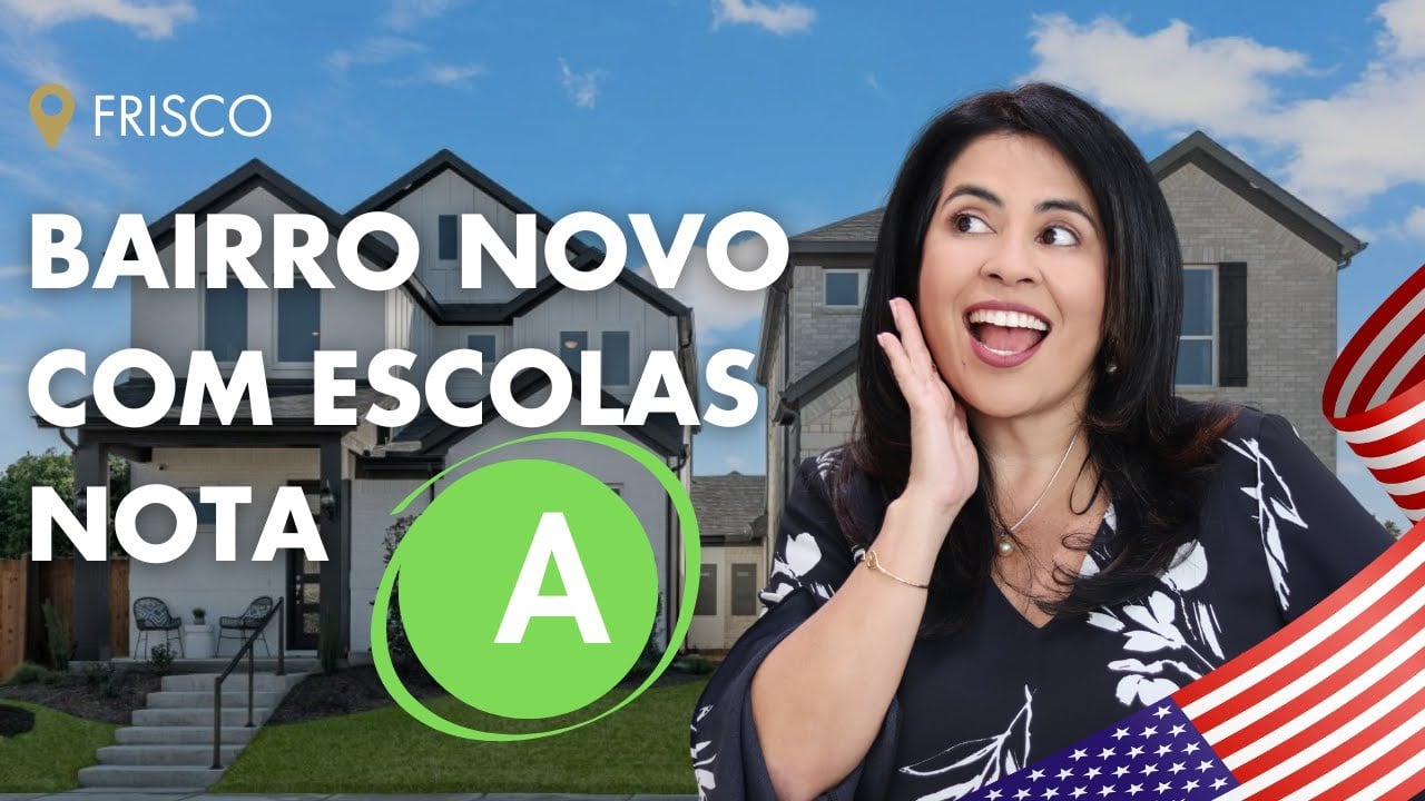 Bairro NOVO com escolas "A" em FRISCO!