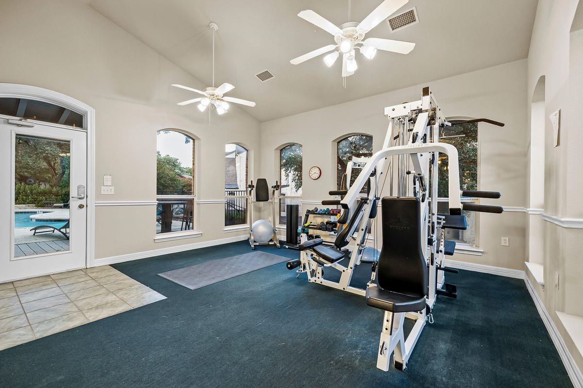 Community fitness center, Barton Hollow, Westlake, Austin.