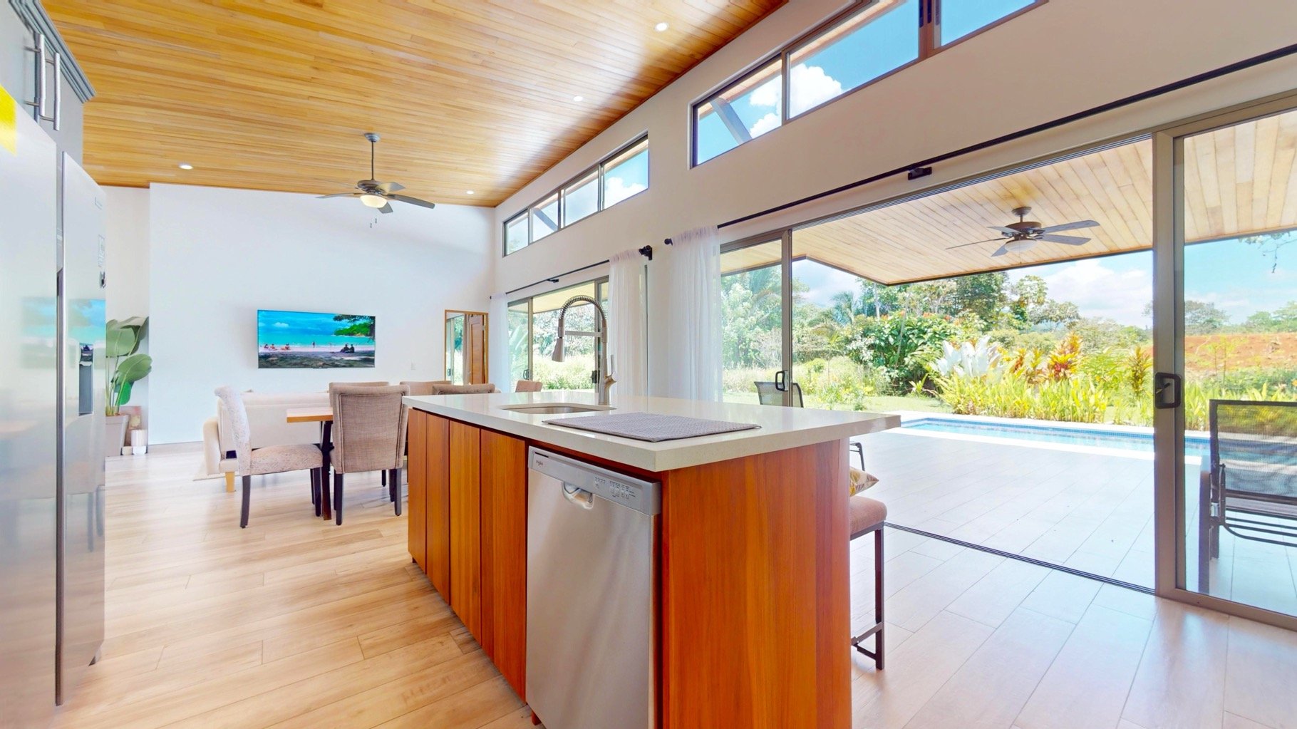 Modern 3-Bedroom Home with Pool in Gated Community, Ojochal, Costa Rica