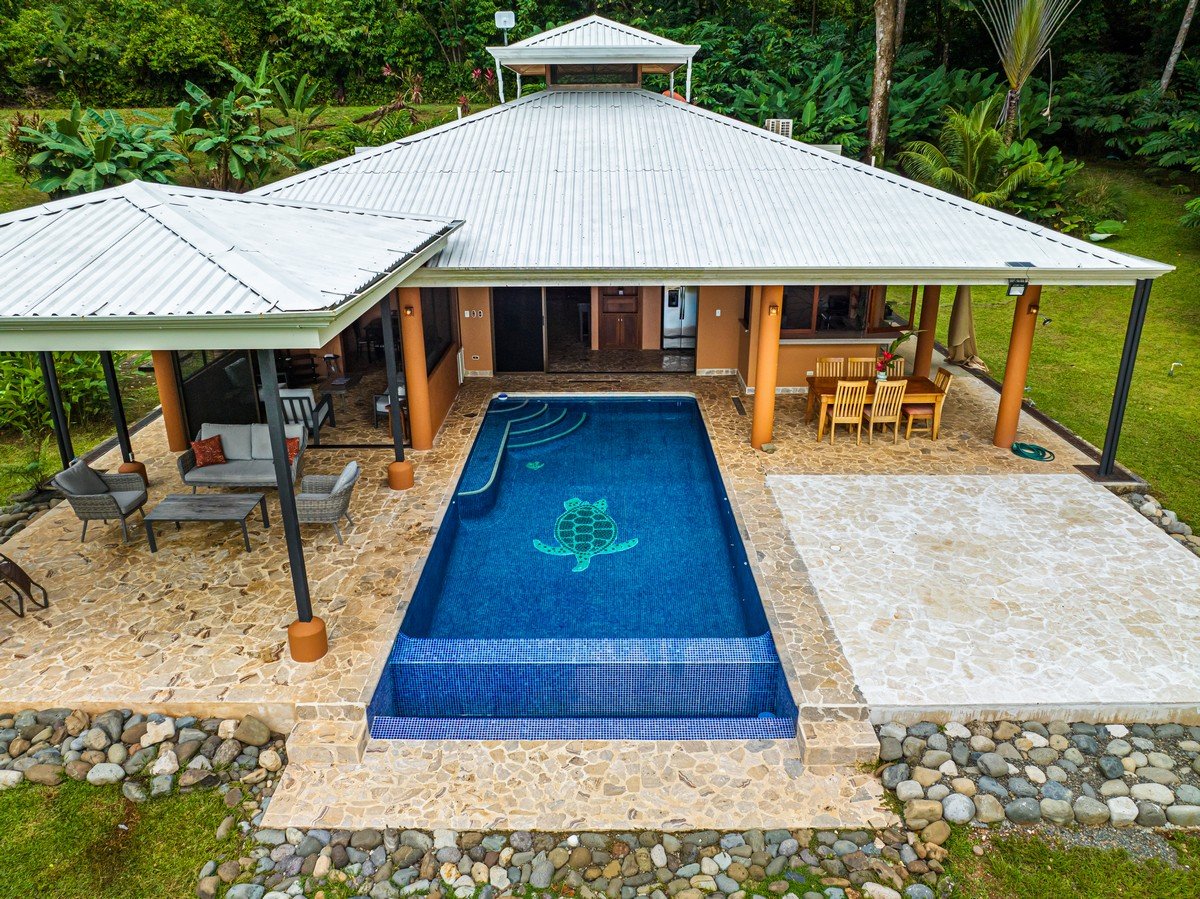 9 ACRES – 2 Bedroom Jungle And Window Ocean View Home With Infinity Pool And Excellent Rental Potential!!!