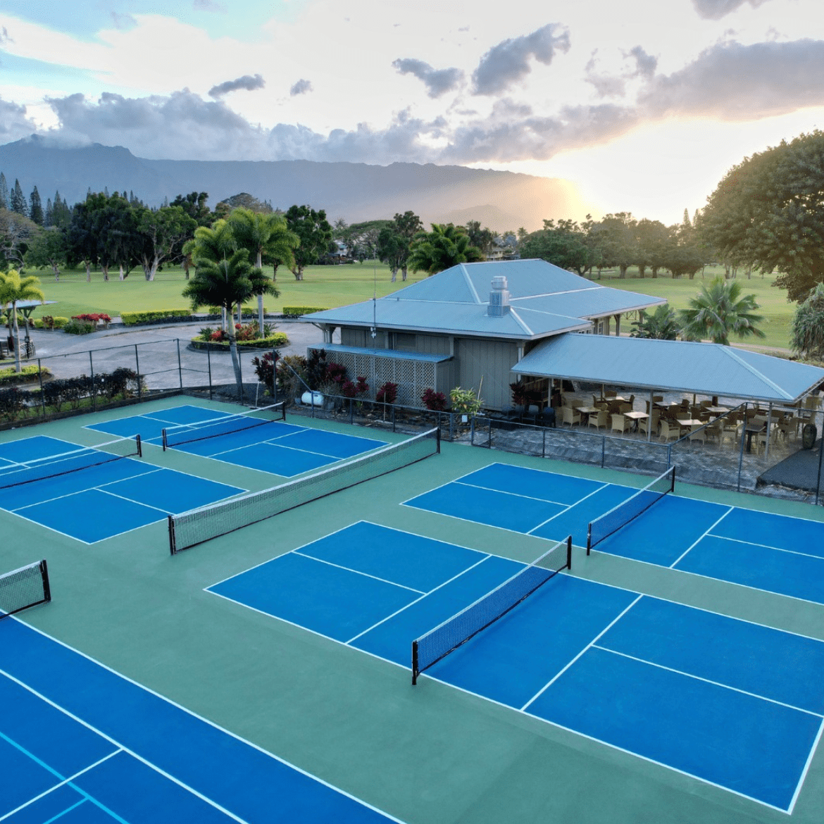 Where to learn and play Pickleball on Kaua'i