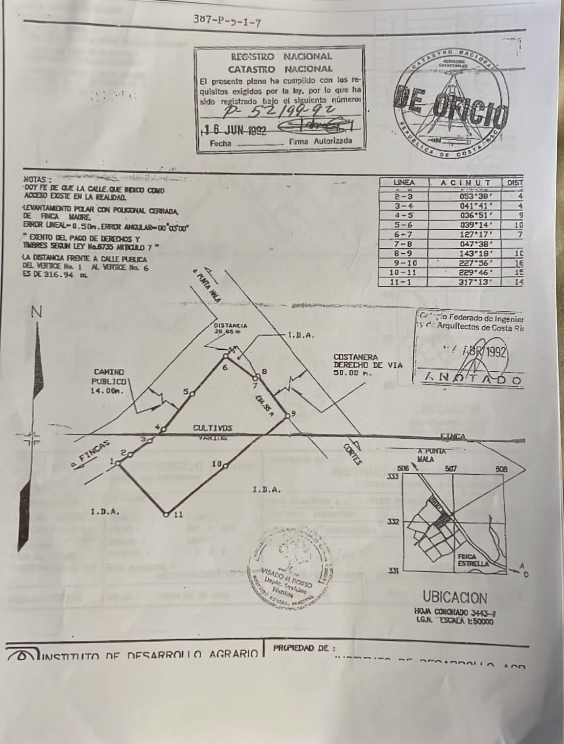 Over 12 Acres Of Land Near Ojochal, Public Road Frontage