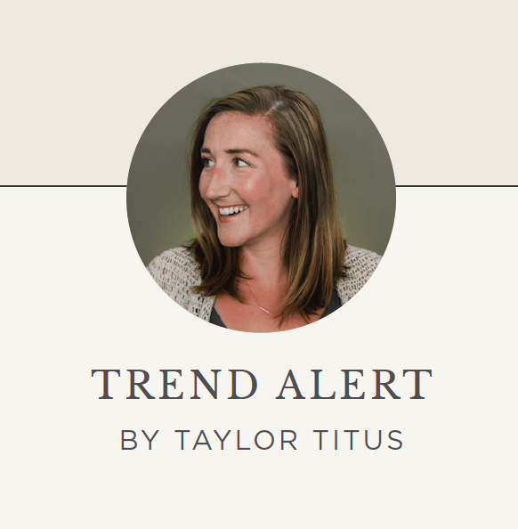 Trend Alert: Stylishly Sustainable