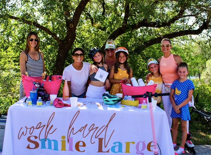 Work Hard Smile Large