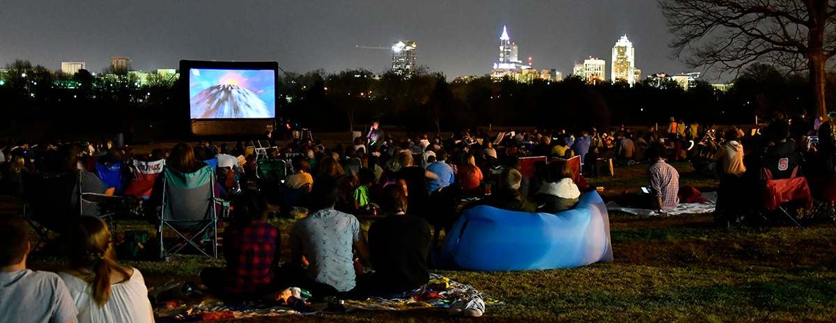 Halloween Movies on the Lawn