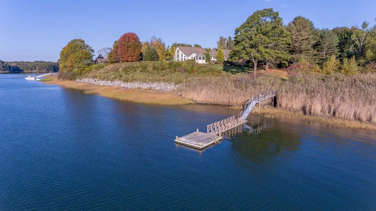 New Waterfront Listing! 65 Lambert Point, Freeport, Maine – $2,895,000