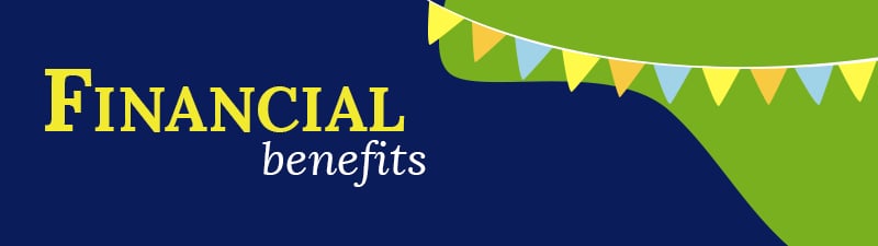 Financial benefits