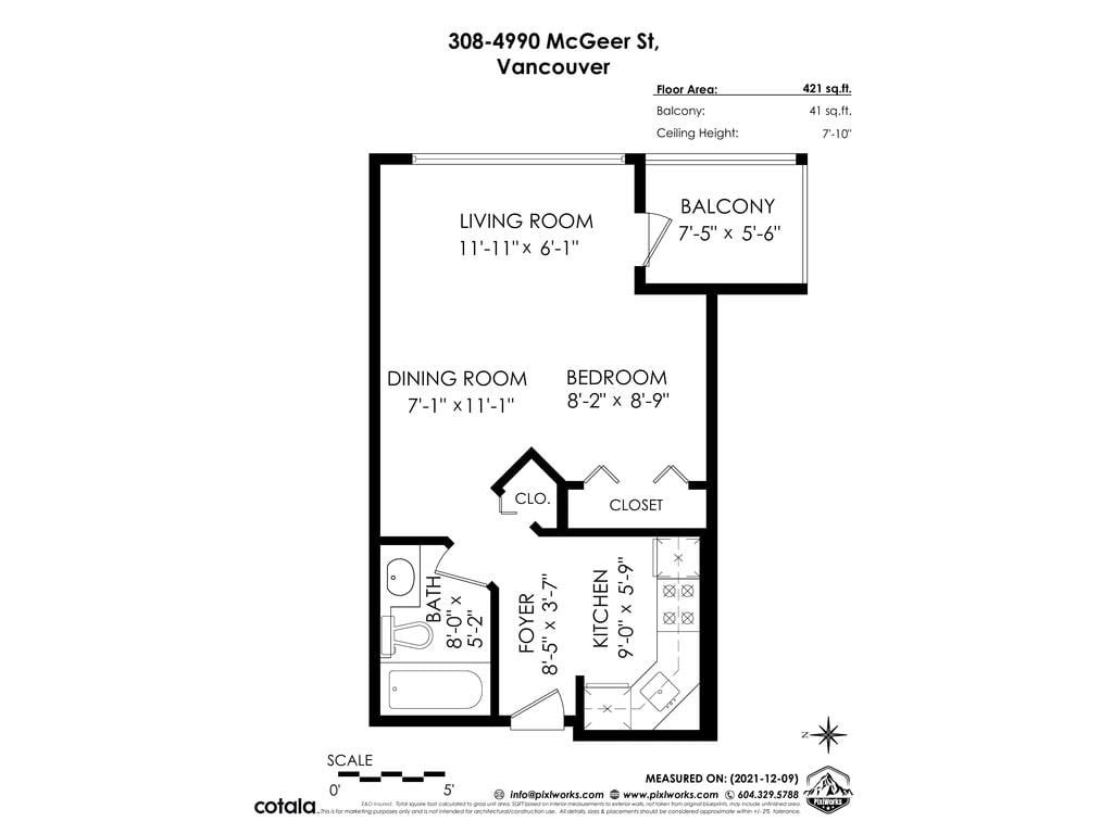 308-4990 Mcgeer Street, Vancouver