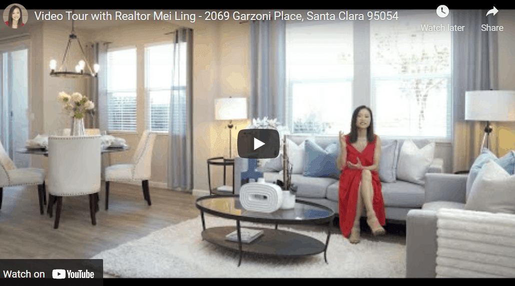 Video Tour with Realtor Mei Ling – 2069 Garzoni Place, Santa Clara 95054